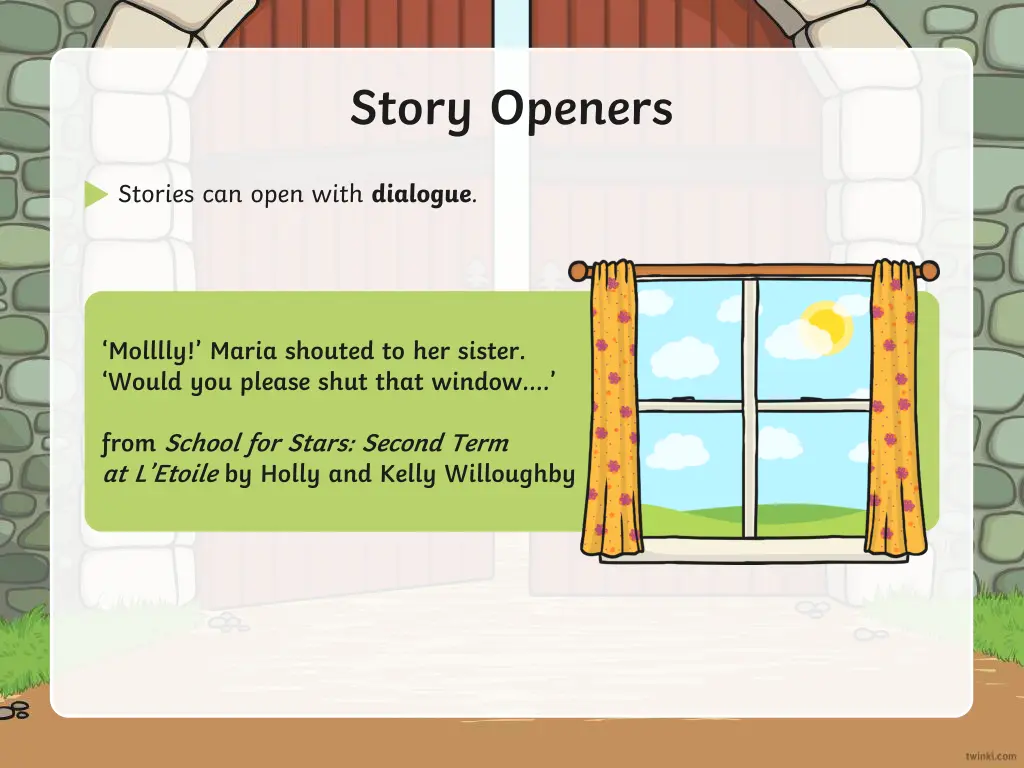 story openers 5