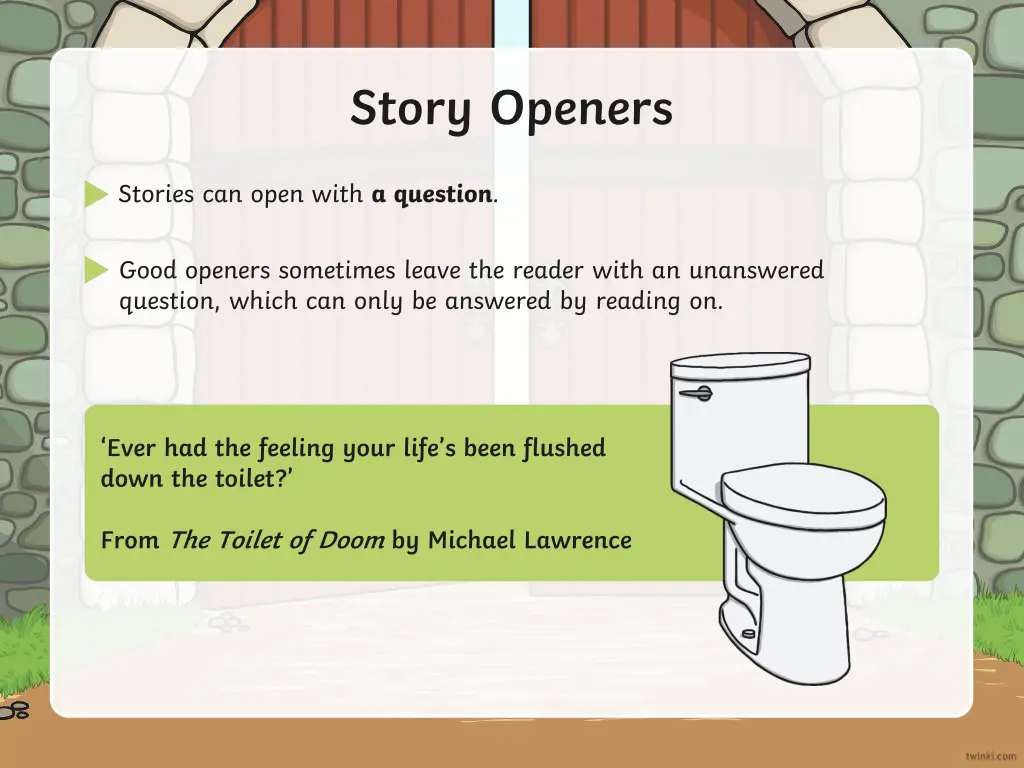 story openers 7