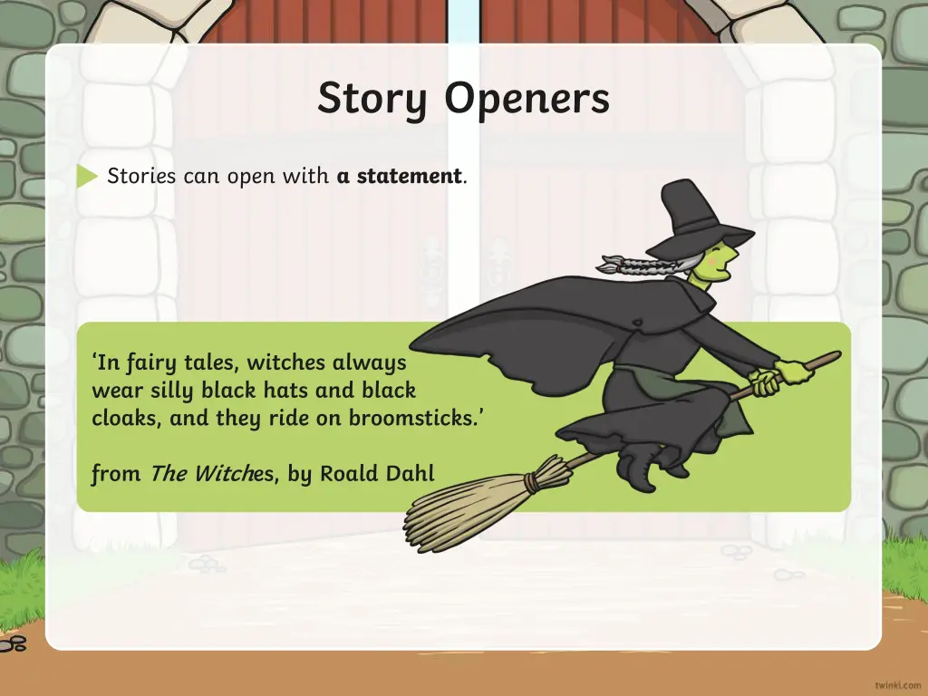 story openers 8