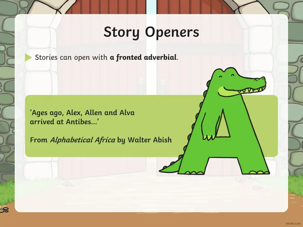 story openers 9