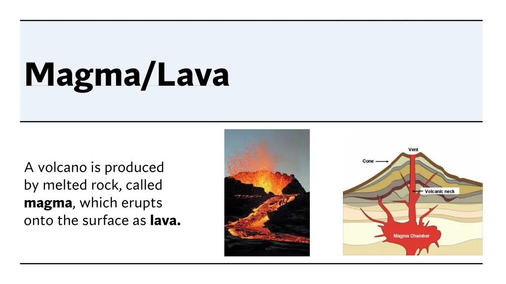 magma lava