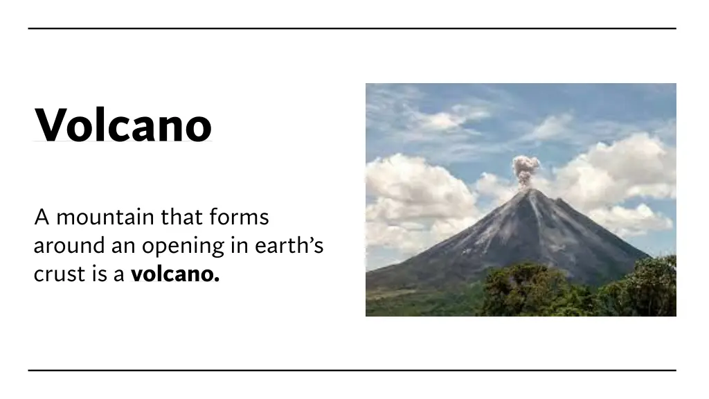 volcano