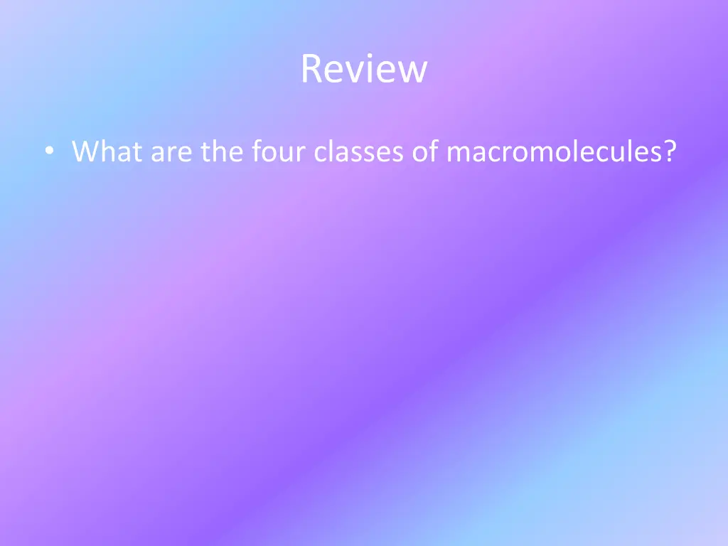 review