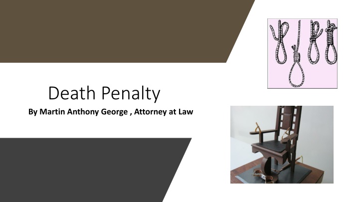 death penalty by martin anthony george attorney