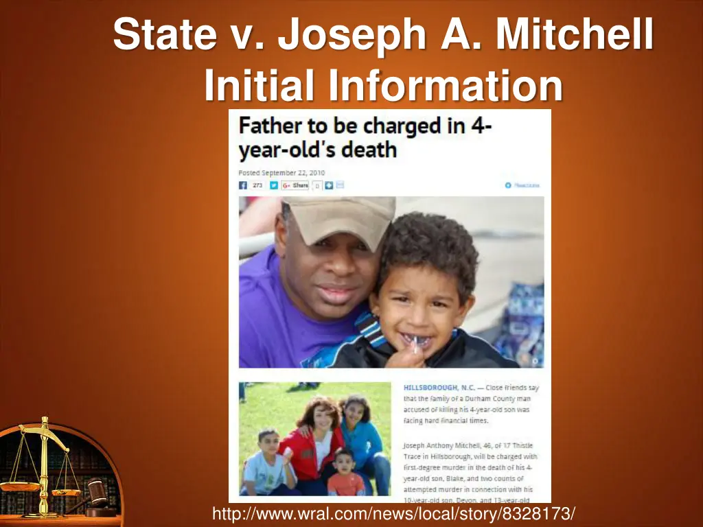 state v joseph a mitchell initial information