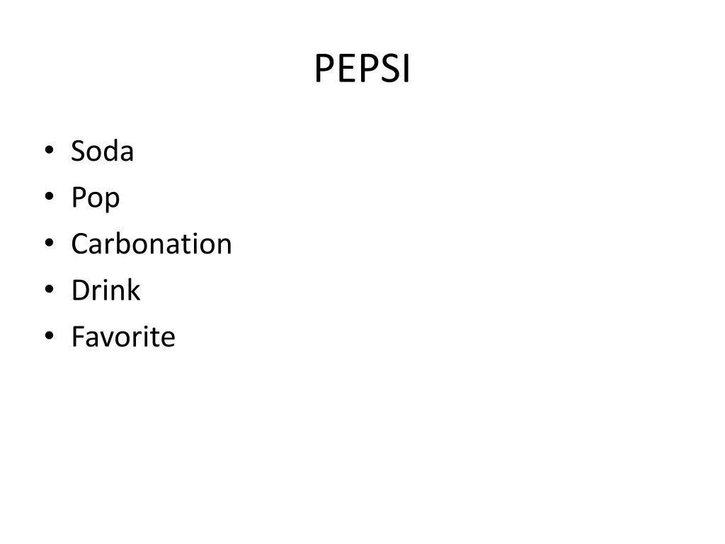 pepsi