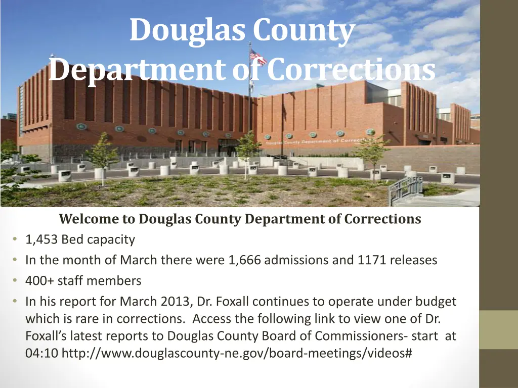 douglas county department of corrections 1