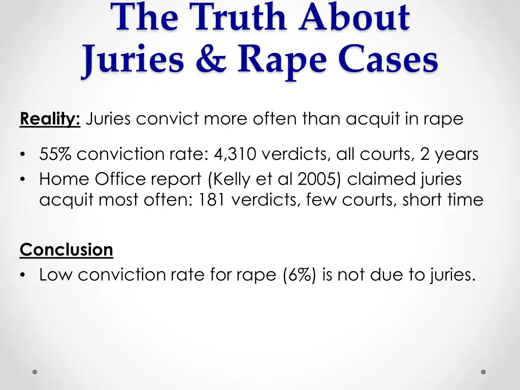 the truth about juries rape cases