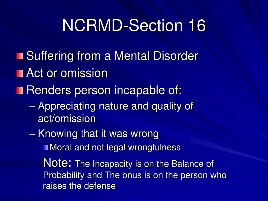 ncrmd section 16