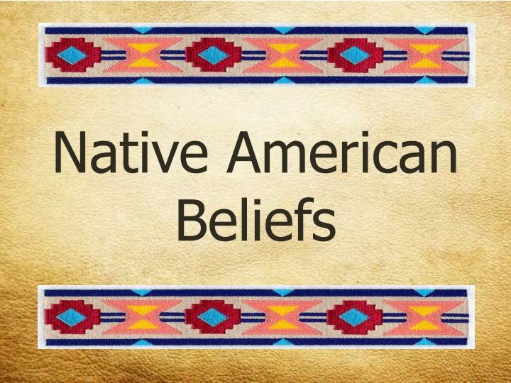 native american beliefs