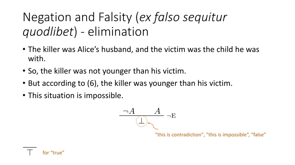 negation and falsity ex falso sequitur quodlibet 1