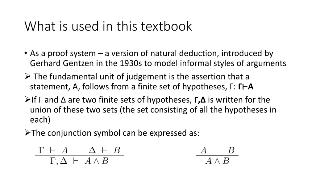 what is used in this textbook