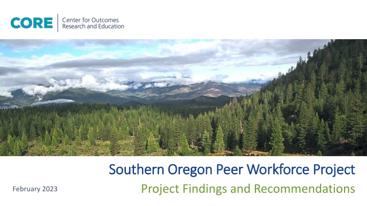 southern oregon peer workforce project southern