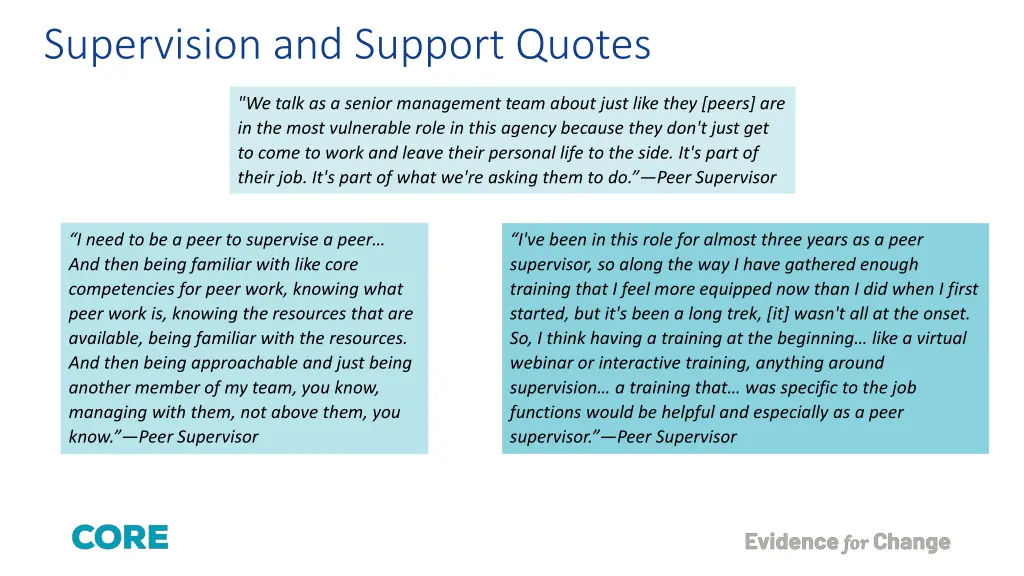 supervision and support quotes