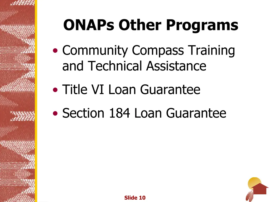 onaps other programs