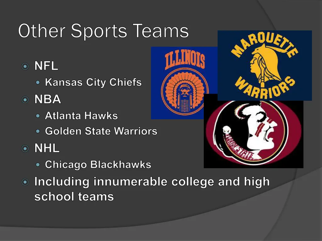 other sports teams