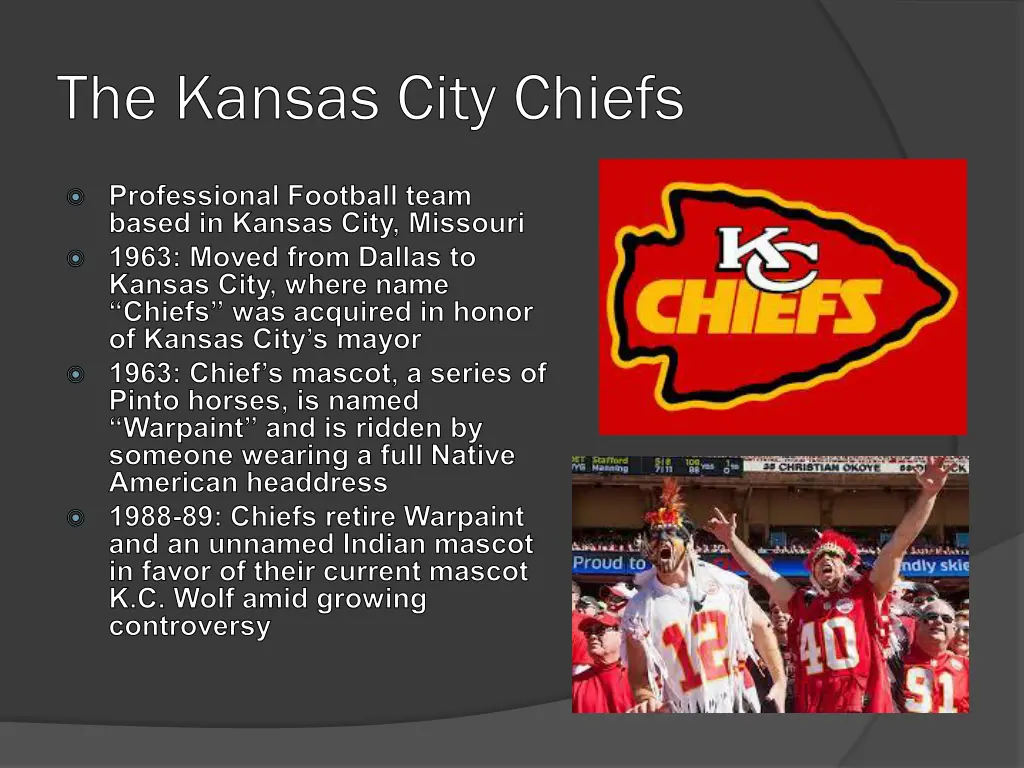 the kansas city chiefs