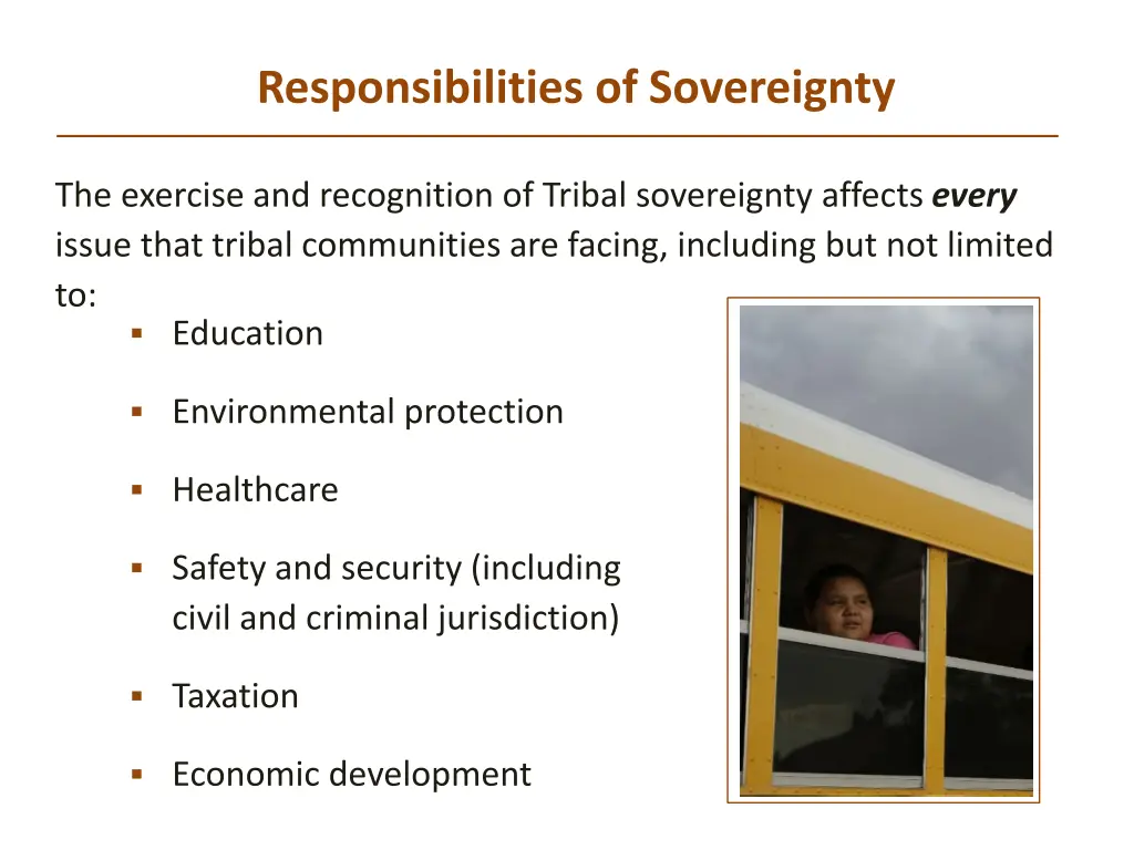 responsibilities of sovereignty