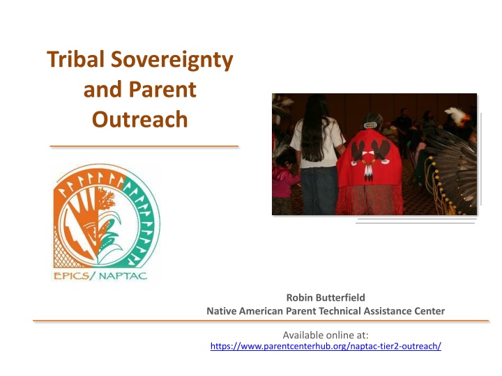 tribal sovereignty and parent outreach