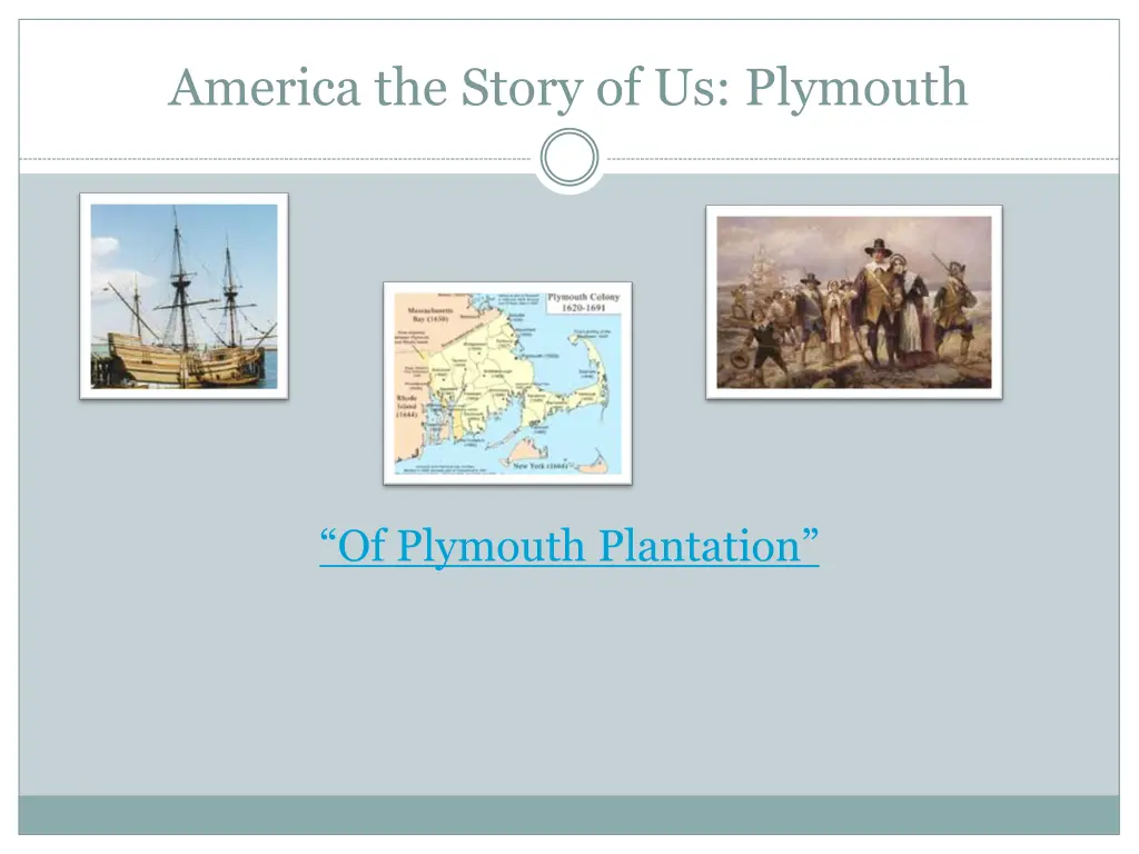 america the story of us plymouth