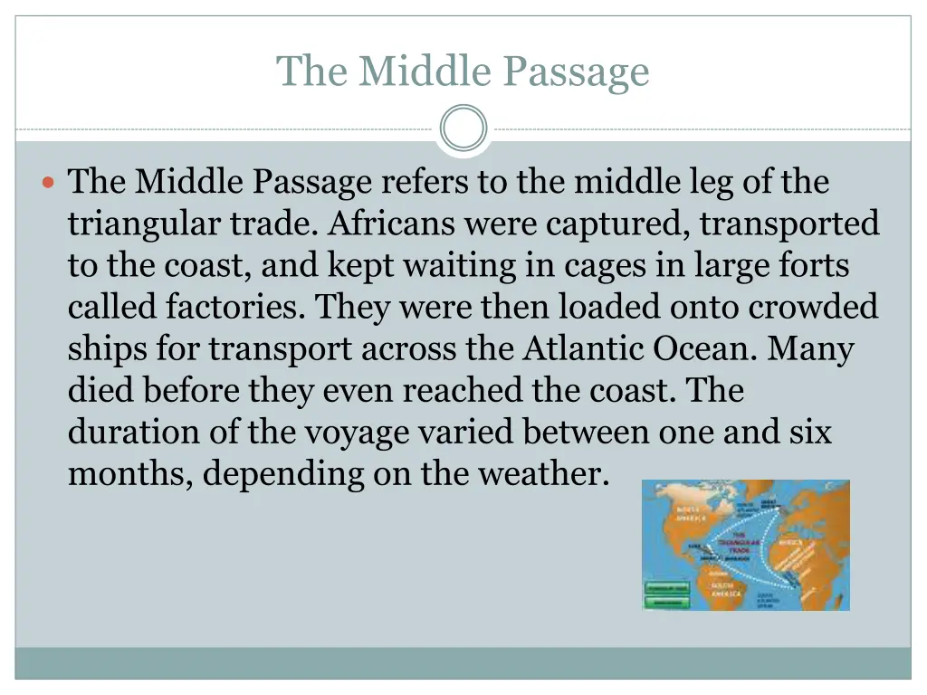 the middle passage