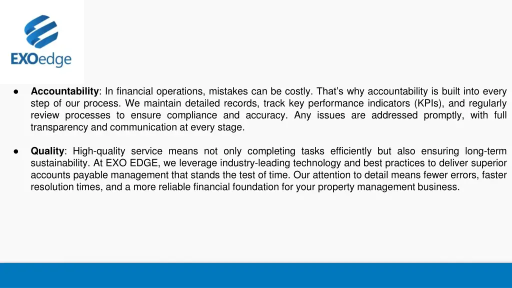 accountability in financial operations mistakes