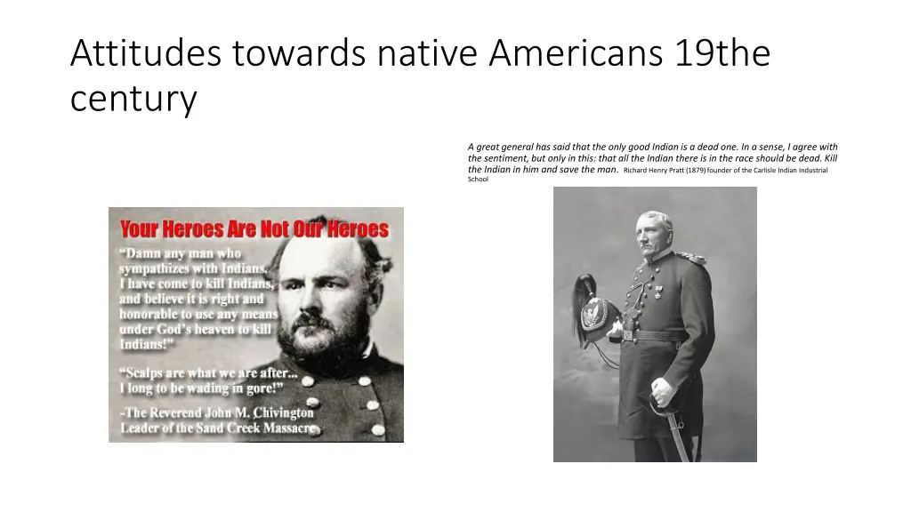 attitudes towards native americans 19the century