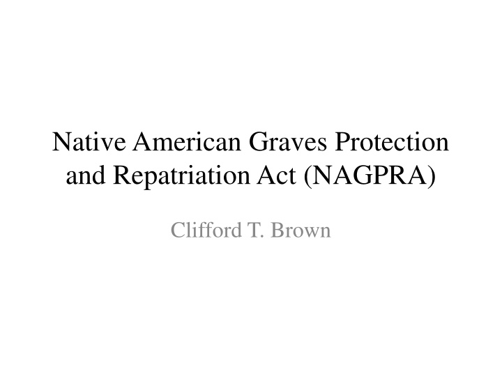 native american graves protection