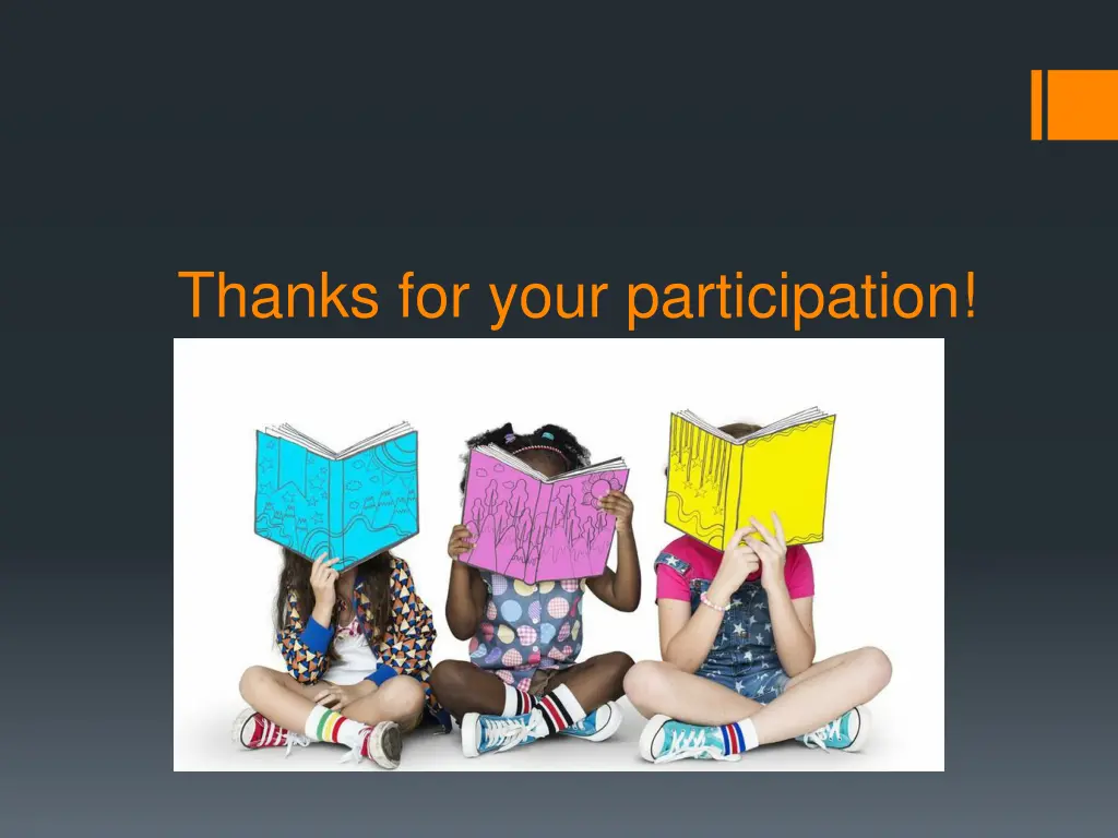 thanks for your participation