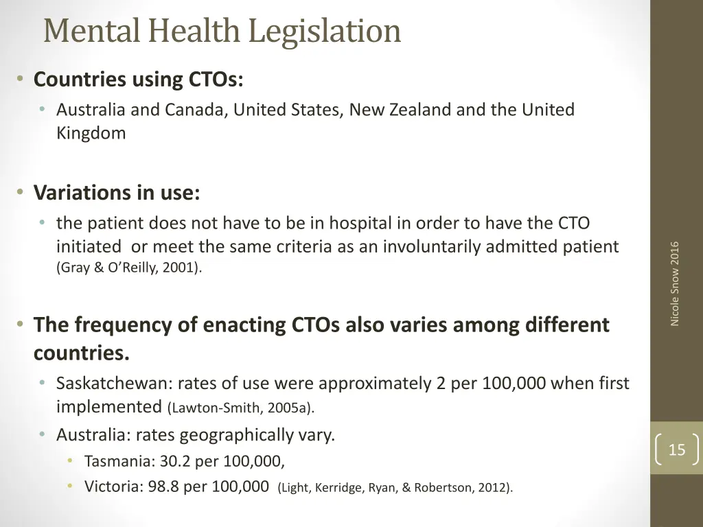 mental health legislation 7