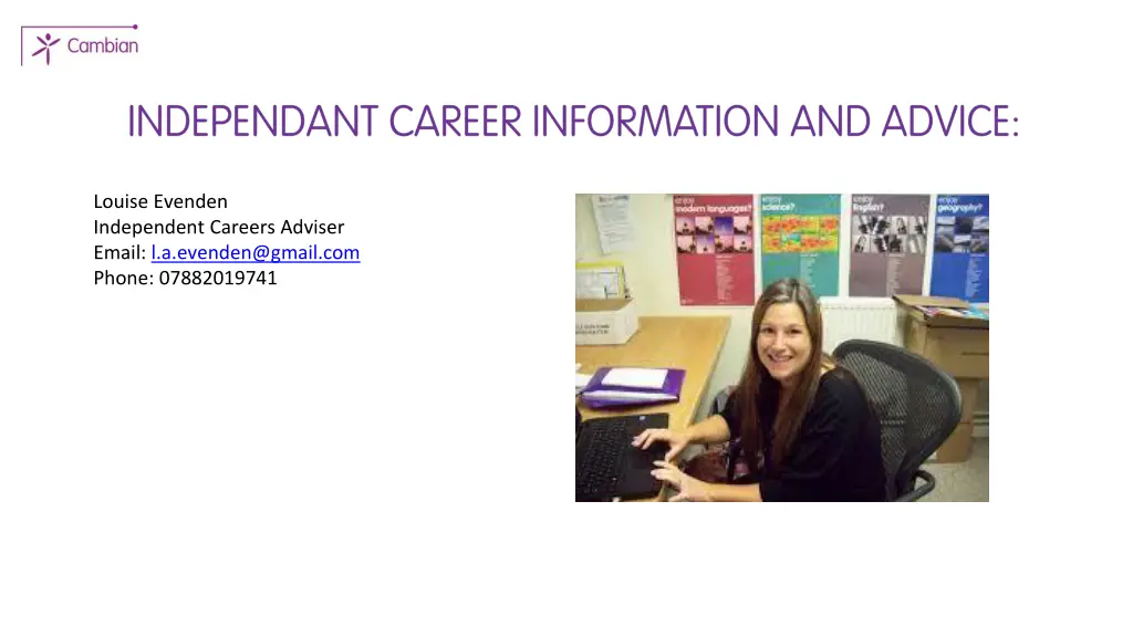 louise evenden independent careers adviser email