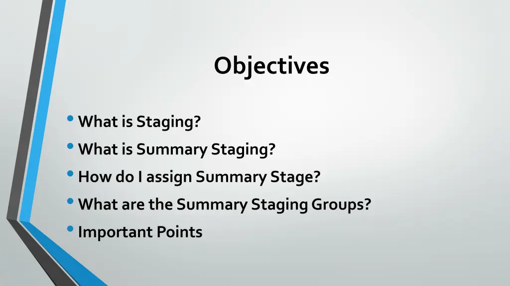 objectives