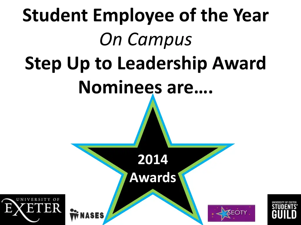 student employee of the year on campus step