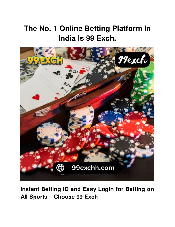 the no 1 online betting platform in india