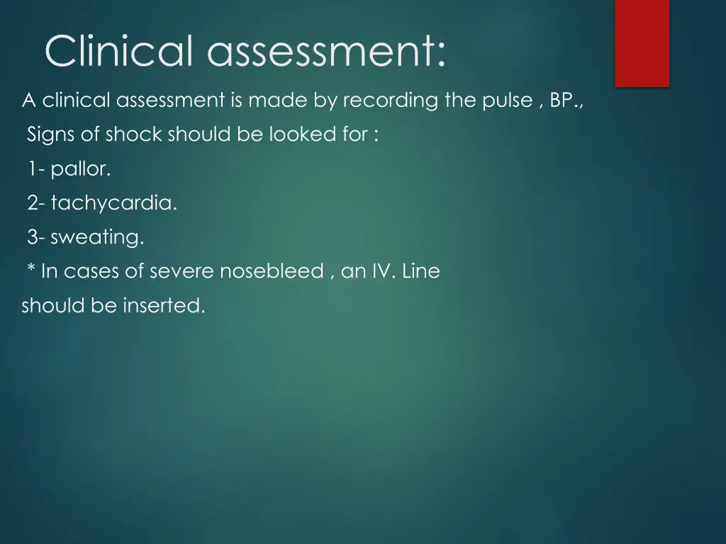 clinical assessment