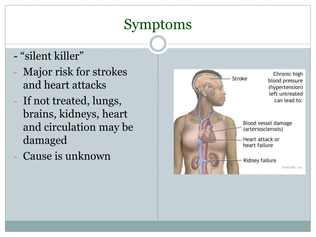 symptoms