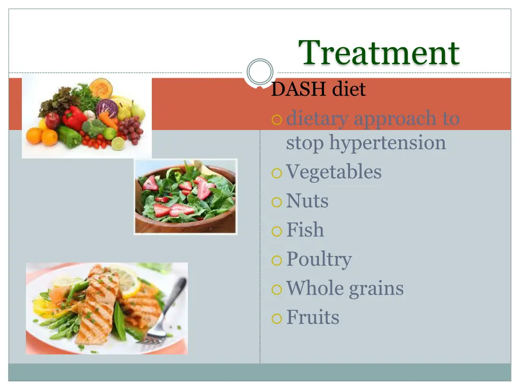 treatment dash diet dietary approach to stop