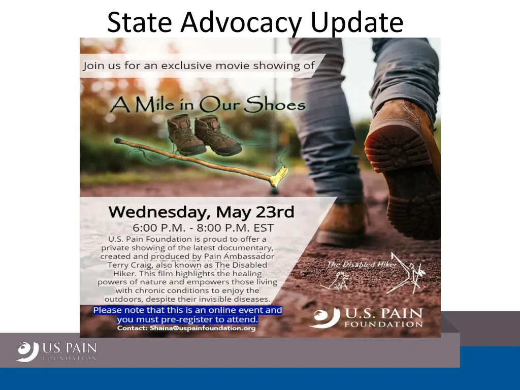 state advocacy update 2