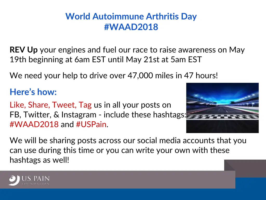 world autoimmune arthritis day waad2018