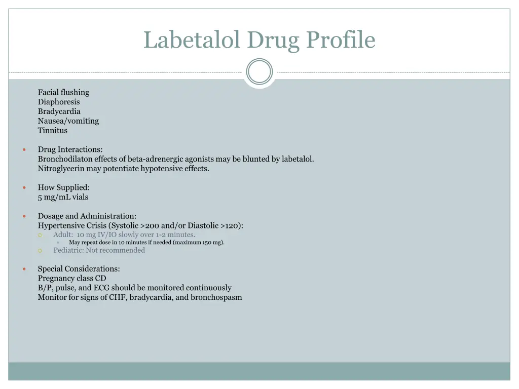 labetalol drug profile 1