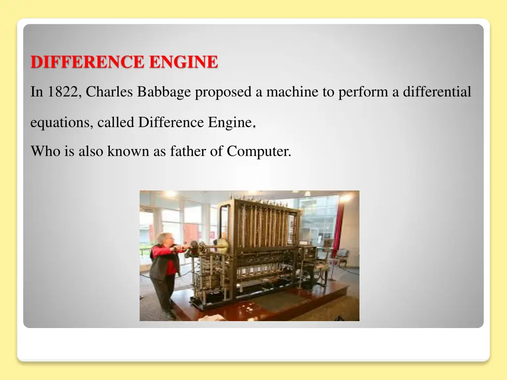 difference engine