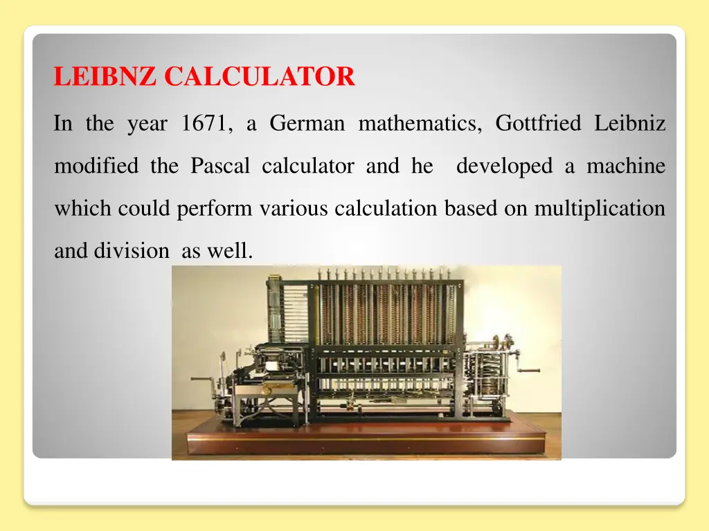 leibnz calculator