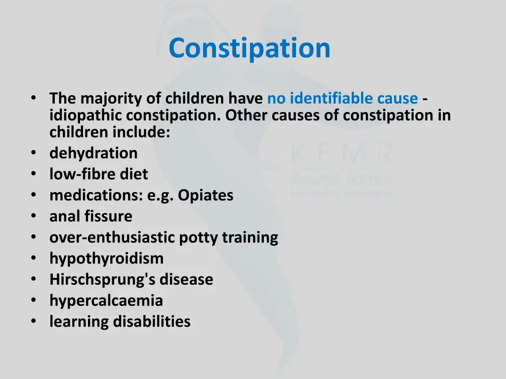 constipation 2