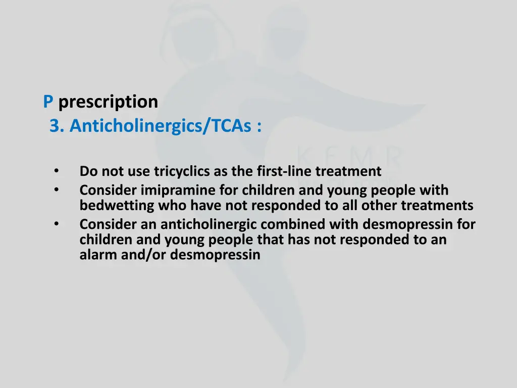 p prescription 3 anticholinergics tcas