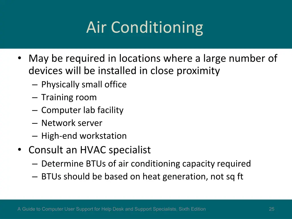 air conditioning