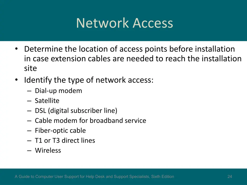 network access