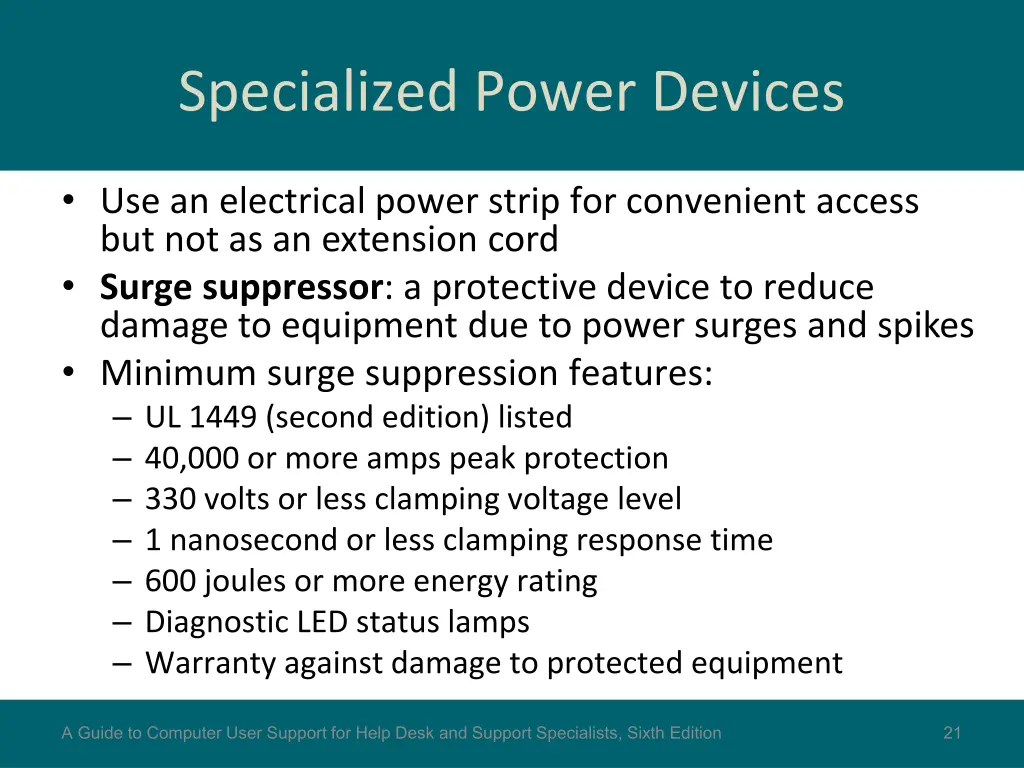 specialized power devices