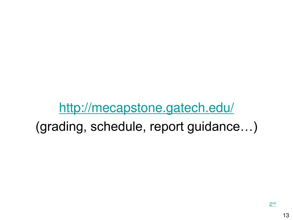 http mecapstone gatech edu grading schedule