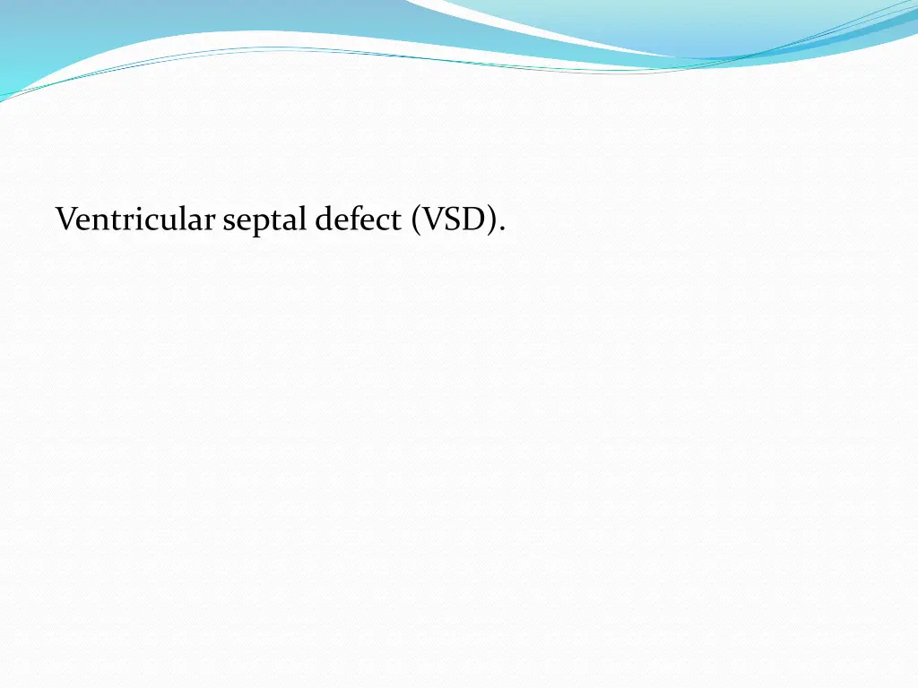 ventricular septal defect vsd