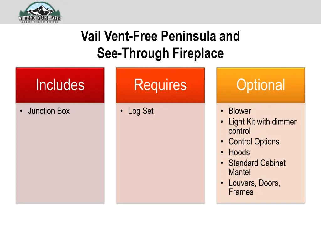 vail vent free peninsula and see through fireplace 2